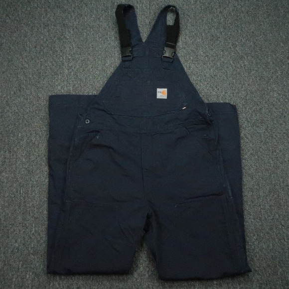 Carhartt Other - Carhartt Overalls Men 36x36 Blue FR Flame Resistant Workwear 101627